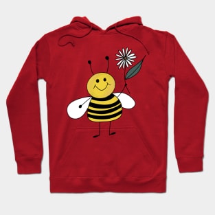 Bee and Flower Hoodie